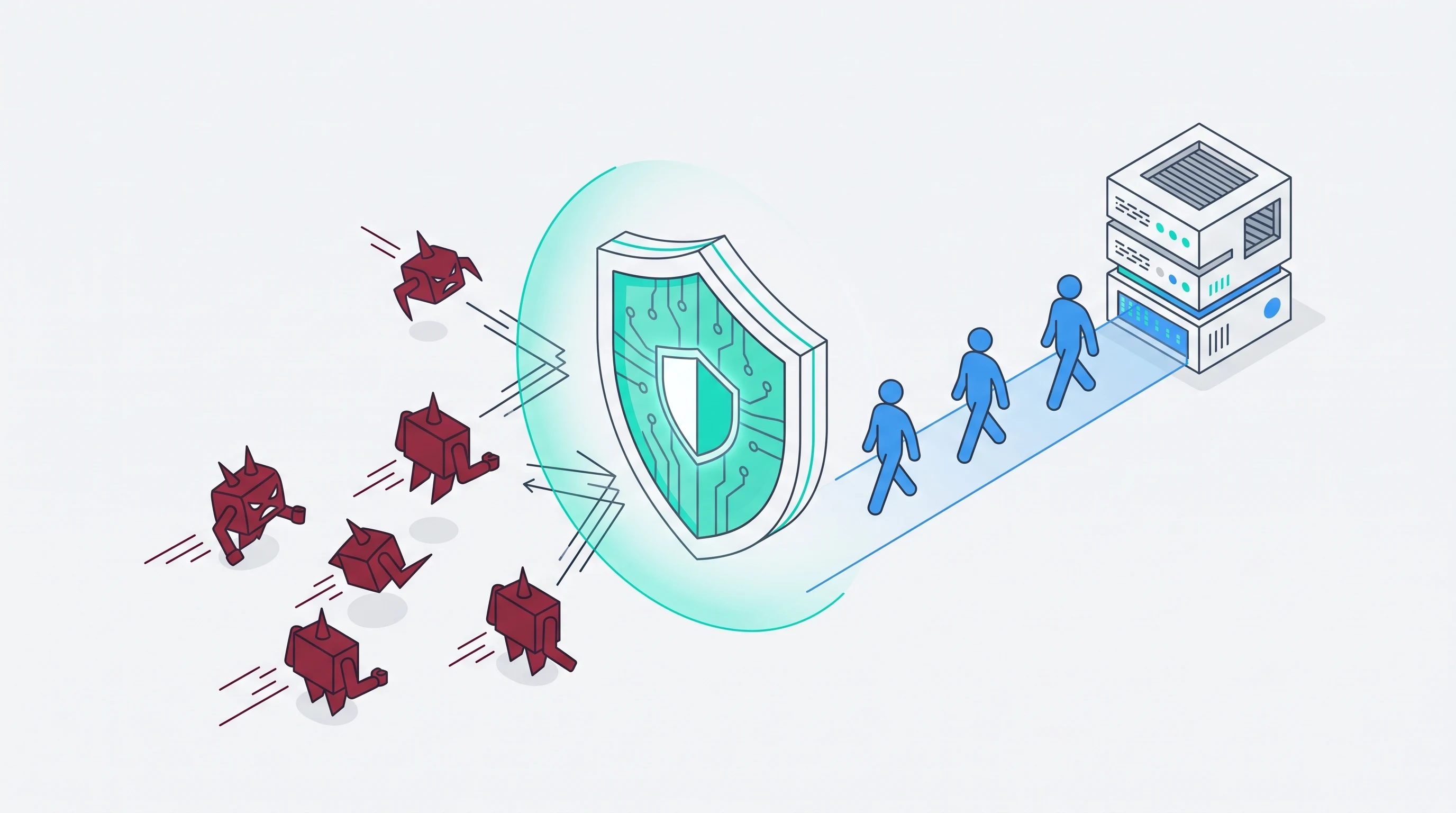 Щит BotHunt фильтрует SIVT-ботов от реальных пользователей сайта